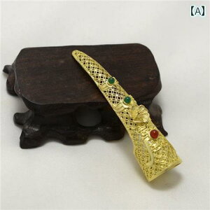 ネイルリング レディース 爪 指 デコレーション アート 個性 舞台 小道具 アクセサリー ハロウィン パーティー コスプレ プレゼント おしゃれ キラキラ ゴージャス 真鍮 青 ローズゴールド