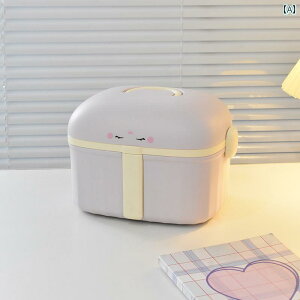 子ども ヘアアクセサリー 収納 かわいい 女の子 チック 使いやい 家庭 小物入れ 雑貨 取っ手 二段式 ピンク 青 緑