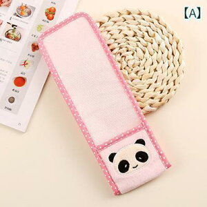 かわいい リモコンカバー テレビ エアコン 保護 ダスト 防塵 汚れ防止 シンプル 家庭 ゾウ パンダ 透明 布 セット