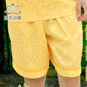 サウナパンツ メンズ 綿 ポリエステル ゆったり メンズ レディース兼 夏 マッサージ 肌に優しい 柔らかい 通気性 おしゃれ 黄 ピンク 青 かわいい 鶴