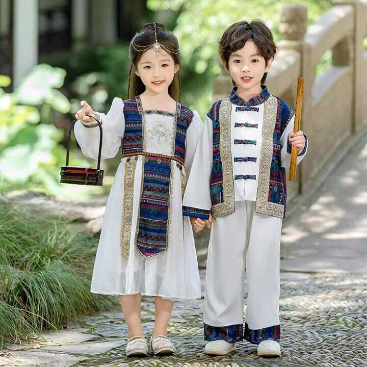 楽天市場】衣装 キッズ 子供服 男の子 女の子 男女兼用 少数民族 民族 
