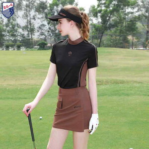 ゴルフウェア レディース 夏 スポーツ おしゃれ 半袖 ポロシャツ トップス ブラック タイトスカート スカート 上下セット