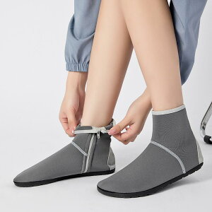 マリンシューズ 親子 キッズ 子供用 春夏 速乾 軽量 滑り止め ゴム底 ソフトソール ミドルカット ファスナー 防砂 通気性 アクアシューズ 水陸両用