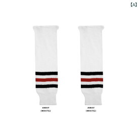 ホッケー ニット ウール レギンス 耐摩耗 子供 キッズ ソックス 装備 ホワイト ブラック レッド