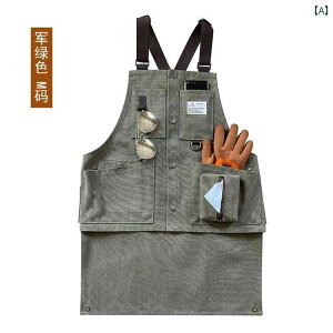 ガーデニングエン レディース メンズ 料理 家庭 キッチン おしゃれ アウトドア 庭師 木工 職人 アメリカン キャンプ レトロ 作業服 グリーン ブラウン ベージュ