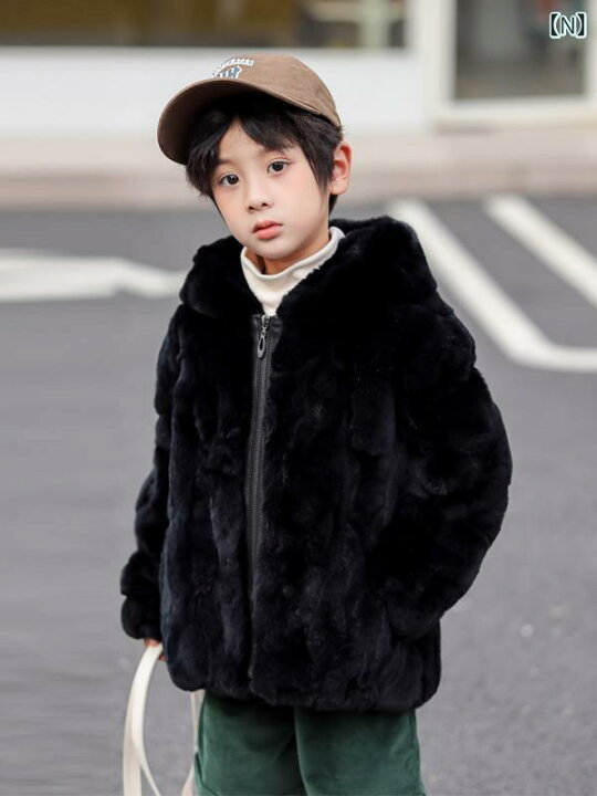 楽天市場】ファー コート ジャケット 男の子 女の子 アウター おしゃれ