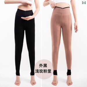 マタニティ 下着 妊婦 ウール コットンパンツ レディース 冬 アウター 起毛 厚手 レギンス ハイウエスト 大きいサイズ 極 厚 防寒 暖かい パンツ レディース