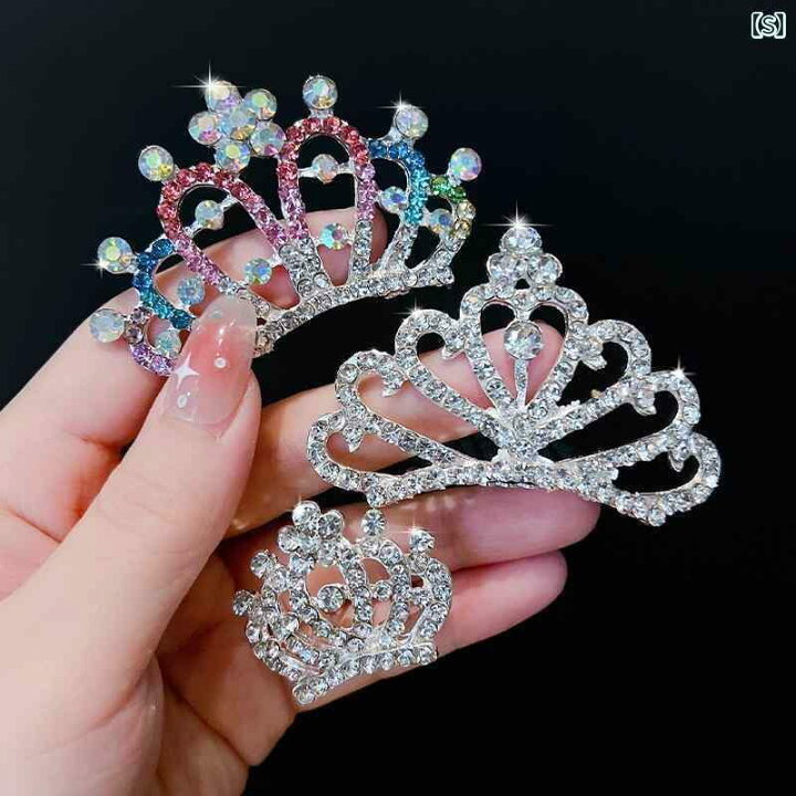 楽天市場】ヘアーアクセサリー 女子 キッズ 子供 クラウン ティアラ 