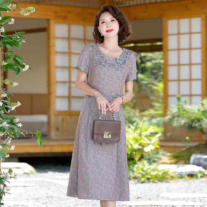 楽天市場】婦人服 ワンピース ドレス 上品 おしゃれ レディース 夏 夏 