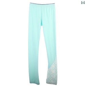 フィギュア スケート トレーニング 練習着 子供 女子 大人 レディース パンツ スーツ 薄手 涼しい 起毛 軽量 涼しい ブルー ステッチ ホワイト レース