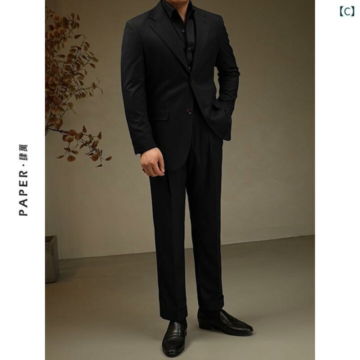 楽天市場】スーツ メンズ ビジネス オフィス ダンディ フォーマル 通勤 