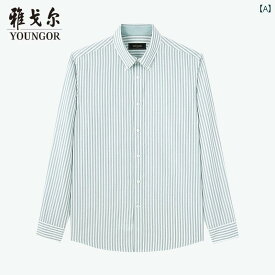 メンズ シャツ 長袖 通勤 オフィス ダンディ 秋冬 ビジネス カジュアル