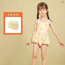 水着 女の子 ベビー キッズ 幼児向け 1歳 2歳 3歳 かわいい キュート イエロー レモン柄 花柄 チェック柄 キャラクターデザイン 春夏 スイムウェア プール 海水浴 水遊び