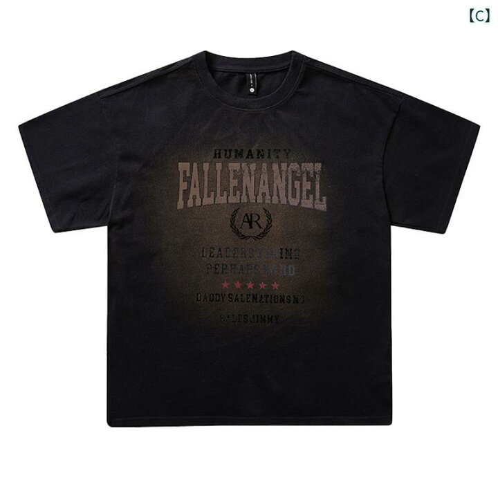 楽天市場】Tシャツ メンズ 春夏 ウォッシュド ダメージ加工 