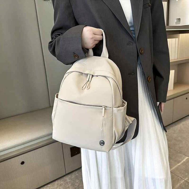 楽天市場】リュックサック レディース 上品 オフホワイト 