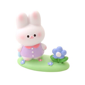 置物 卯年 うさぎ ミニ 樹脂製 かわいい ガーリー キュート 卓上 オブジェ フィギュア マスコット アニマル デコレーション プチインテリア 癒し 飾り
