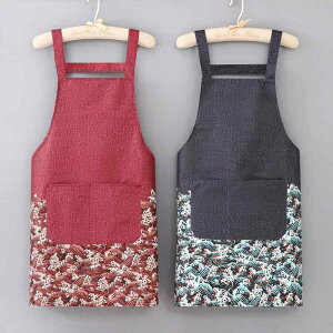 エプロン 大人用 おしゃれ 家庭用 キッチン 料理用 防水 防油 防汚 かわいい 韓国 PVC製 飲食店 カフェ 作業着