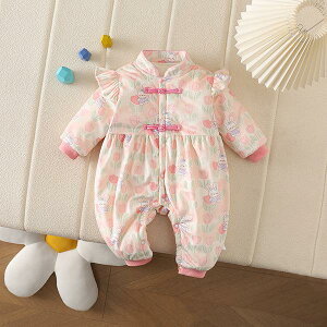 ロンパース ベビー 女の子 秋冬 プリンセス 長袖 ロングスリーブ かわいい おしゃれ 花柄 フラワー うさぎ ラビット 中綿入り 厚手 防寒 暖かい お出かけ 普段使い カバーオール ポリエステ