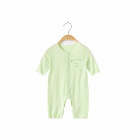 ベビー服 ロンパース 新生児 男の子 女の子 長袖 モダール ニット カバーオール 薄手 プレオール 部屋着 パジャマ ルームウェア 春夏 肌に優しい 縫い目なし 吸湿速乾 ユニセックス 基準A類 カジュアル 普段使い