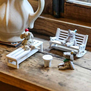置物 木製 ロッキングチェア 揺り椅子 ヨーロピアン レトロ アンティーク風 シンプル ノスタルジック ミニチュア オブジェ インテリア ホームデコレーション かわいい 癒し系 誕生日 ギフト