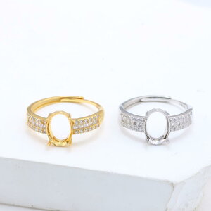 指輪 レディース 純銀 韓国 シンプル クール 透かし彫り ラウンド 空枠 上品 エレガント オープンリング フリーサイズ 万能 普段使い オフィス デイリー