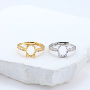 指輪 レディース 925スターリングシルバー 韓国 シンプル クールスタイル 透かし彫り ラウンド オープンリング フリーサイズ 空枠 上品 エレガント ファッション 通勤 デイリーユース 電気メ