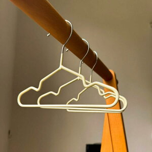 ハンガー ペット用 子供用 ベビー服 猫服 犬服 鉄製 PVCディップ加工 滑り止め ミニ Sサイズ コンパクト ライトブルー 物干し 洗濯用 クローゼット収納 普段使い 旅行用