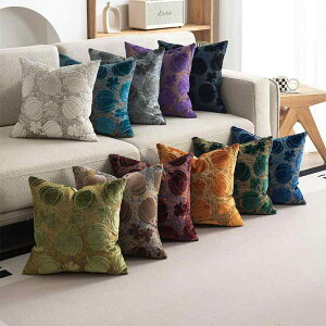 クッションカバー カバー ハロウィン パンプキン カボチャ 北欧スタイル 高級感 ライトラグジュアリー リビング モデルルーム ソファ インテリア 幾何学模様 混紡素材 おしゃれ