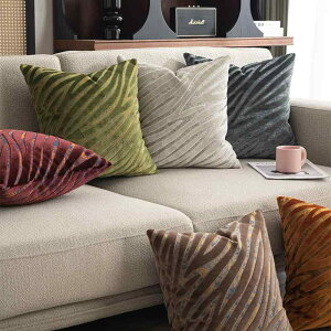 クッションカバー 北欧スタイル 幾何学模様 刺? 高級感 ソファ リビング ベッドルーム カバー 混紡生地 エレガント 多色展開 45x45cm