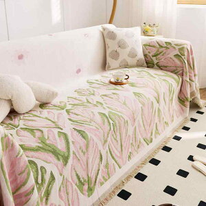 ソファカバー オールシーズン シェニール織り 田園風 ボタニカル柄 大判 マルチクロス 3人掛け対応 リビング おしゃれ インテリア ブランケット