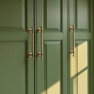 取っ手 真鍮製 フレンチ シンプル レトロ アンティーク調 キャビネット ドア 引き手 寝室 ベッドサイド ナイトテーブル 家具 金物部品 ライトラグジュアリー 銅 ブロンズ ブラッシュド仕上