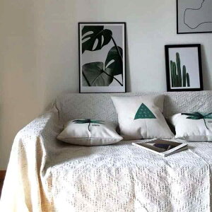 ソファカバー マルチカバー ソファブランケット 混紡ファブリック 北欧 L字型ソファ対応 防塵 汚れ防止 傷防止 ホワイト グレー ストライプ 複数柄 おしゃれ オールシーズン インテリア リ