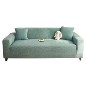 ソファカバー 全面カバー 伸縮性 フィット感 爪とぎ防止 ズレ防止 ペット対策 オールシーズン対応 L字型 コーナーソファ ベロア調 無地 シンプルモダン 抹茶グリーン アイボリー ライトグレ