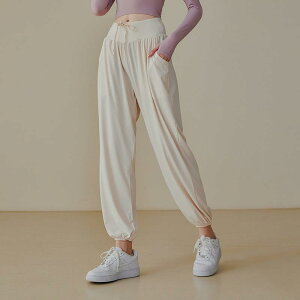 パンツ レディース 女性用 ゆったり ルーズフィット 薄手 軽量 吸汗速乾 ストレッチ 伸縮性 ナイロン ヨガ ランニング ダンス トレーニング フィットネス スポーツ ワークアウト 普段使い 部