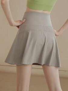 スコート レディース ランニング テニス ヨガ スポーツ ウェア スカート付き ショートパンツ レイヤード風 一体型 吸汗速乾 ヒップカバー 露出防止 インナー付き 通気性 春夏