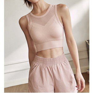 スポーツウェア レディース 春夏 薄手 軽量 フィット ブラカップ内蔵 ハイサポート ランニング ヨガ トレーニング 衝撃吸収 揺れ防止 竹繊維 伸縮性 トップス