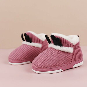 ルームシューズ ベビー キッズ キャラクター 厚底 かかと付き 厚手 もこもこ ふわふわ 秋冬 室内履き 防寒 スリッパ