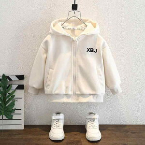 パーカー 男の子 キッズ ベビー 韓国 おしゃれ フード付き ジップアップ スウェット トレーナー カーディガン 綿 コットン ジャケット アウター 春秋 着回し 普段使い 通園 通学 アプリコッ