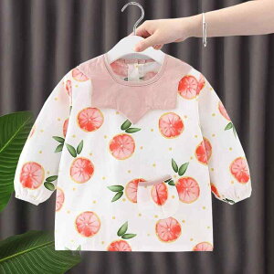 スモック ベビー キッズ 子供用 男の子 女の子 男女兼用 春秋 長袖 お食事エプロン 遊び着 お絵かき 粘土遊び 泥遊び 防水 防汚 撥水加工 綿 コットン 保育園 幼稚園 通園 可愛い キャラクタ