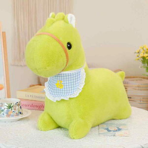 ぬいぐるみ キャラクター 馬 かわいい 開運 縁起物 マスコット 置物 デスク飾り インテリア雑貨 ふわふわ 短毛 ソフト ギフト プレゼント