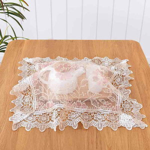 カバー レース 透かし編み シンプルモダン 炊飯器 電子レンジ ウォーターサーバー 給湯器 ナイトテーブル サイドテーブル コーヒーテーブル ティーテーブル お盆 家電 防塵 ホコリ対策 イン