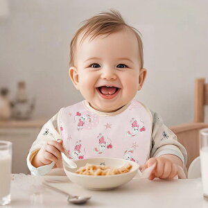 食事用エプロン ベビー キッズ 子供用 ノースリーブ スモック カバーオール お食事 離乳食 食べこぼし防止 防水 防汚 撥水 汚れ防止 かわいい柄 秋冬 快適