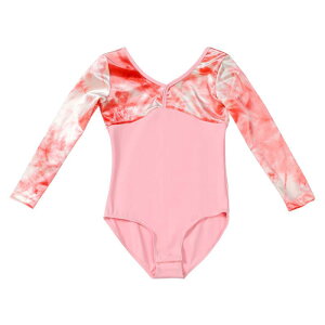 舞踊着 女の子 キッズ 秋冬 ベロア 長袖 練習用 バレエ 民族舞踊 新体操 体操 レオタード ボディスーツ 伸縮性あり 動きやすい 発表会 舞台衣装 おしゃれ かわいい