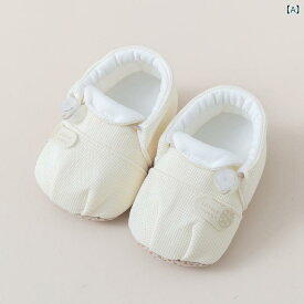 ベビーシューズ 男の子 女の子 靴下 柔らかい底 歩行練習 脱げ防止 新生児 通気 滑り止め 綿素材 ワッフル格子 低筒 無地 折り返し カジュアル 普段使い オフホワイト ピンク カーキ 春夏秋