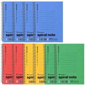 �����O���� spiral note M.C.B.1961 ��v���ƌy���𗼗� �X�p�C�������{ �J���[�{�[�h�� �����������r �I���W�i���M�L�p�� ���i��