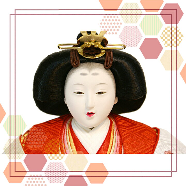 楽天市場】雛人形 久月 幅120cm 豪華 三段飾り 五人 三人官女 ひな人形 