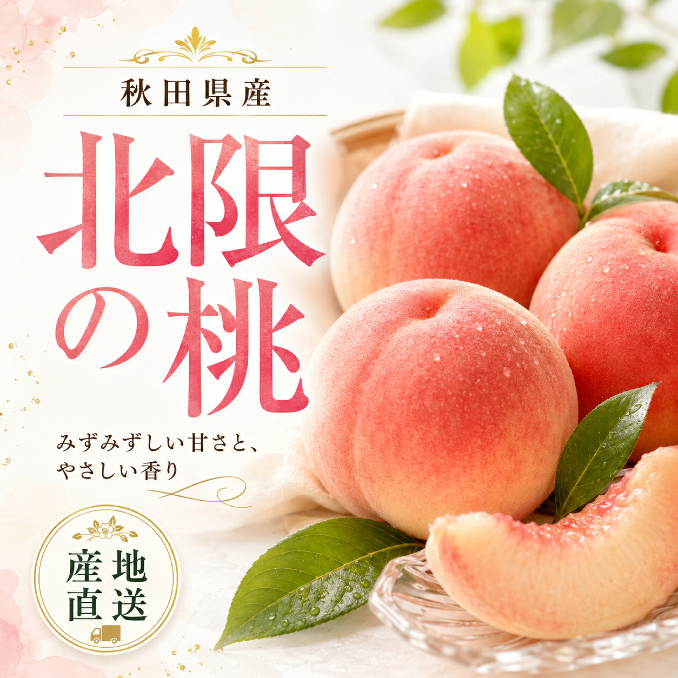 北限の桃
