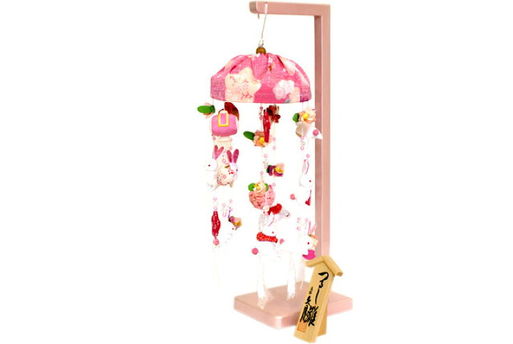 楽天市場】雛人形 久月作 吊るし雛 桃 つるし飾り SI28-9 : 桜竹 