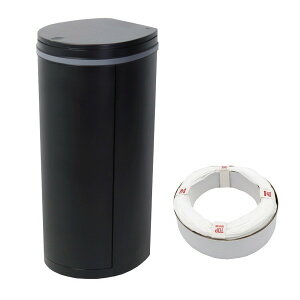 【ジェフリーズジャパン】DEO・PAIL デオペール おむつ処理ポット ライトグレー 80101-B01A ブラック 80101-B02A