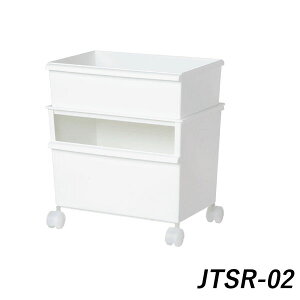 【like it】【収納ボックス】コンテナーワイド(浅・深)セット JTSR−02 ホワイト